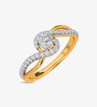 Real Diamond Jewellery Gold Diamond Ring (Copy)